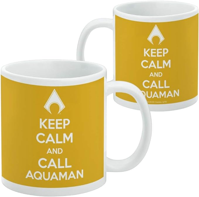 Aquaman - Keep Calm and Call Mug
