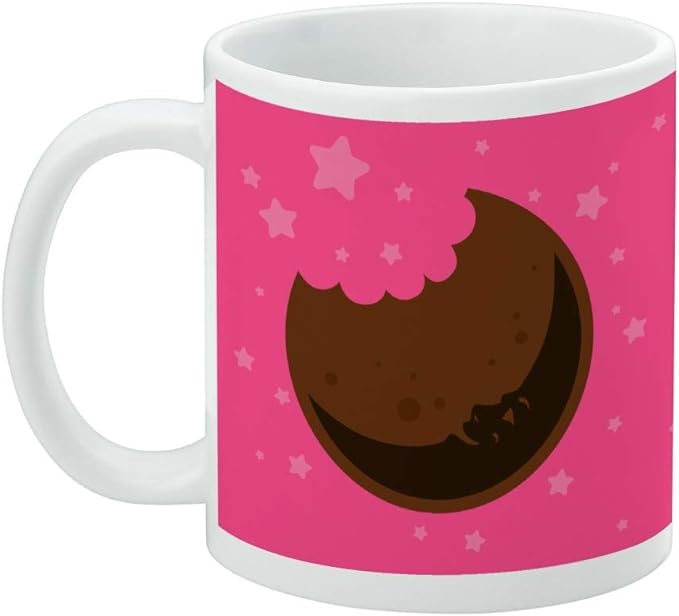 Mug featuring design named Moon Pie - Love You to the Moon Mug, product image 3 of 3