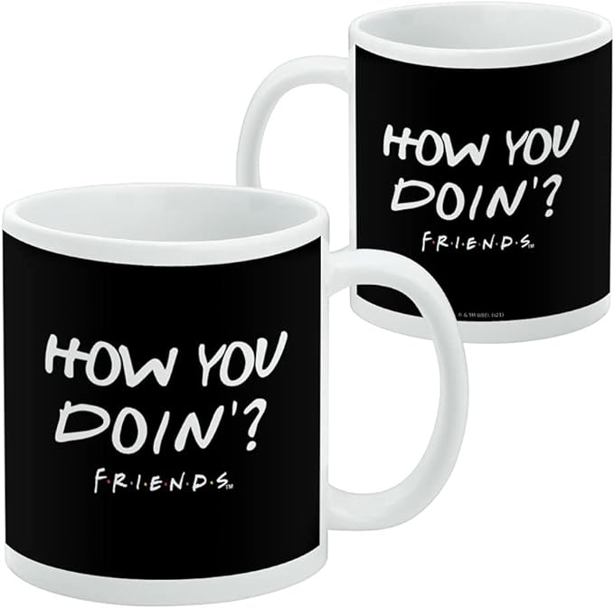 Mug featuring design named Friends - How You Doin' Mug, product image 2 of 3
