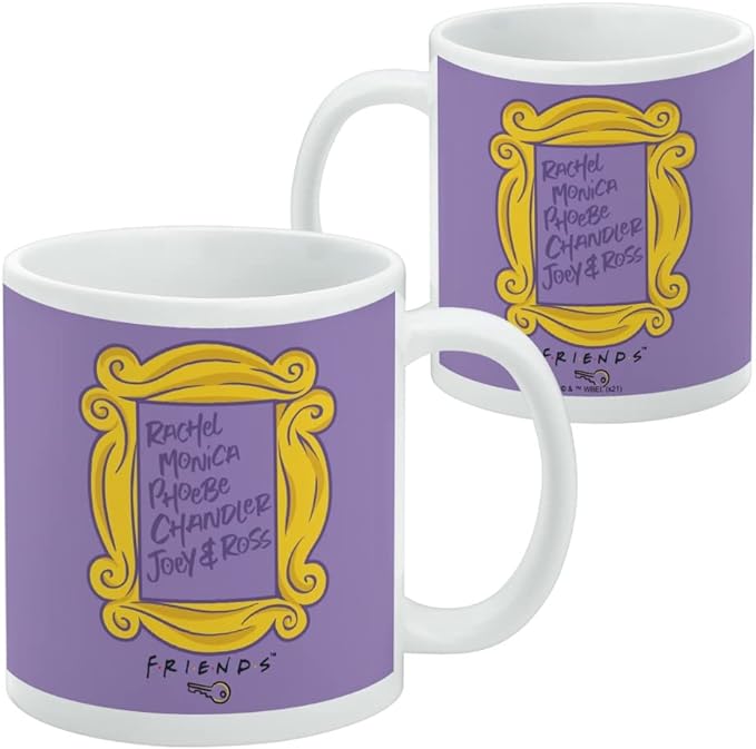 Mug featuring design named Friends - Door Peephole Frame Mug, product image 3 of 3