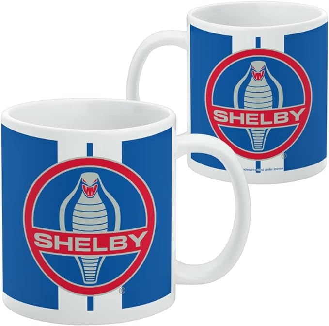 Mug featuring design named Shelby - Shelby Mustang Vintage Logo Mug, product image 3 of 3