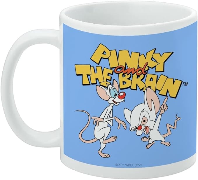Animaniacs - Pinky & The Brain Logo Mug