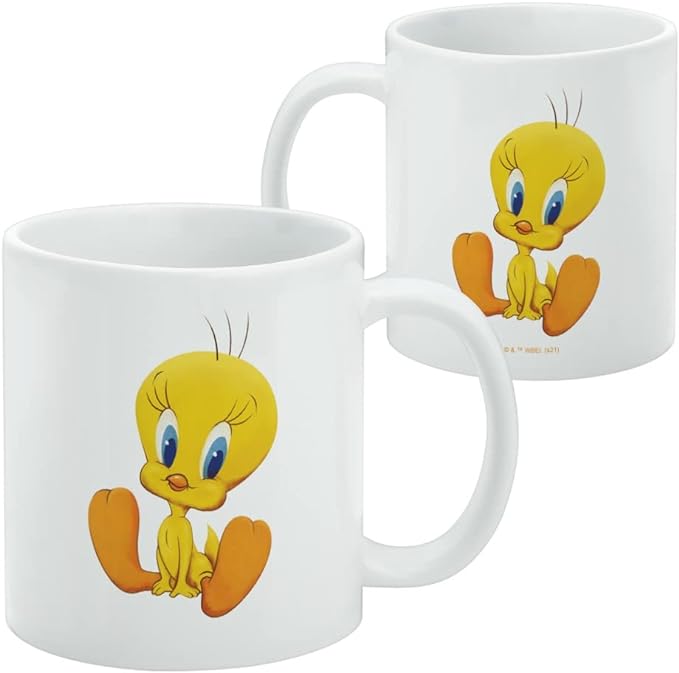 Mug featuring design named Looney Tunes - Cute Tweety Mug, product image 2 of 3