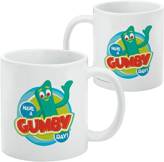 Mug featuring design named Gumby - Have a Gumby Day Mug, product image 2 of 3
