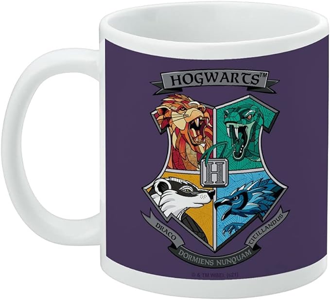 Harry Potter - Hogwarts Houses Stained Glass Mug