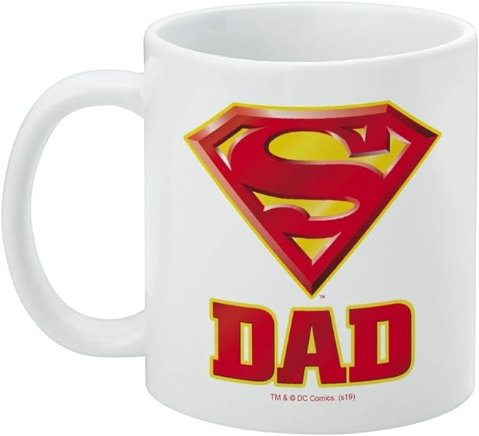 Mug featuring design named Superman - Super Dad Mug, product image 3 of 3