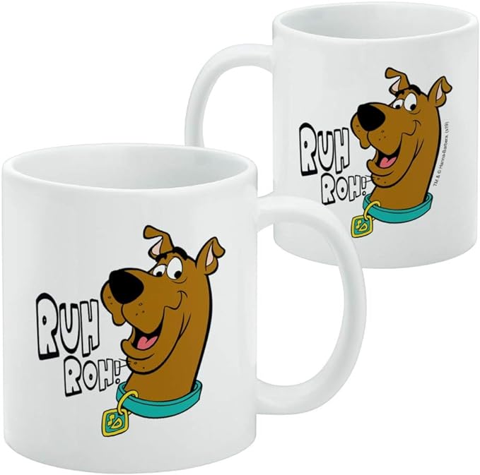 Mug featuring design named Scooby Doo - Ruh Roh Mug, product image 2 of 3