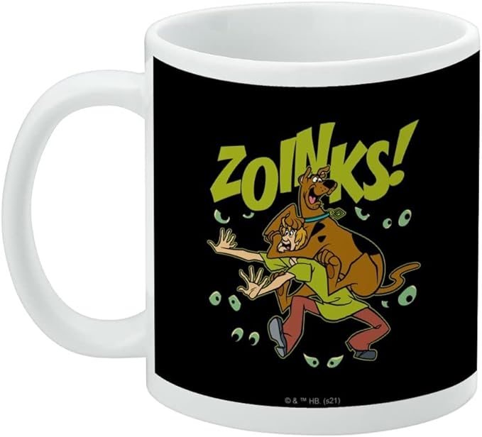 Mug featuring design named Scooby Doo - Zoinks Eyes Mug, product image 3 of 3