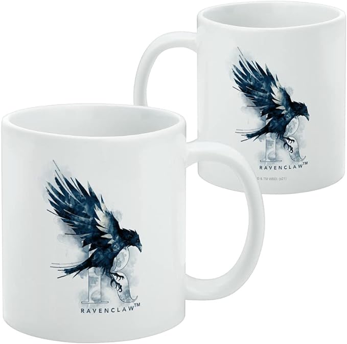 Mug featuring design named Harry Potter - Ravenclaw Watercolors Mug, product image 3 of 3