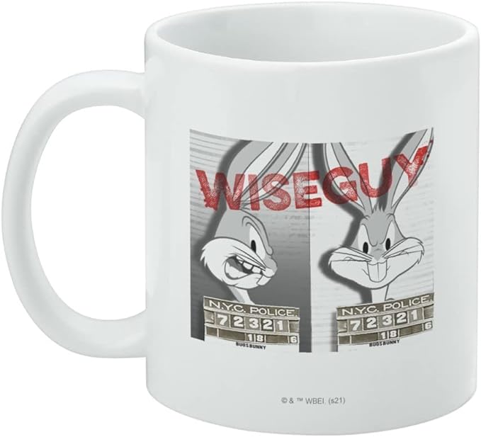 Mug featuring design named Looney Tunes - Wiseguy Bugs Mug, product image 3 of 3