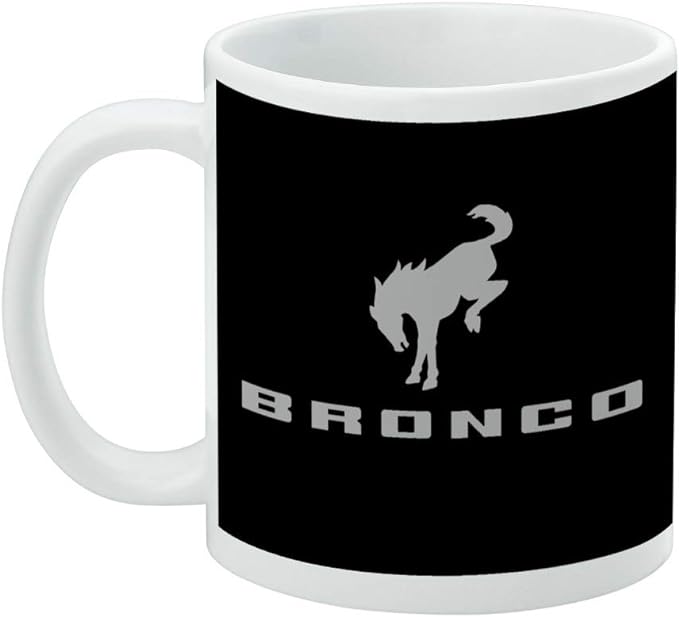 Mug featuring design named Ford - Bronco Logo Mug, product image 2 of 3