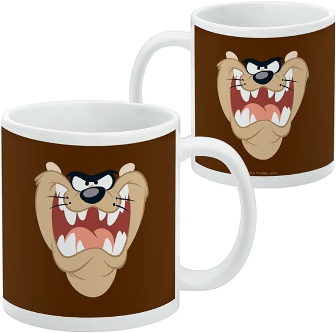 Mug featuring design named Looney Tunes - Taz Face Mug, product image 3 of 3