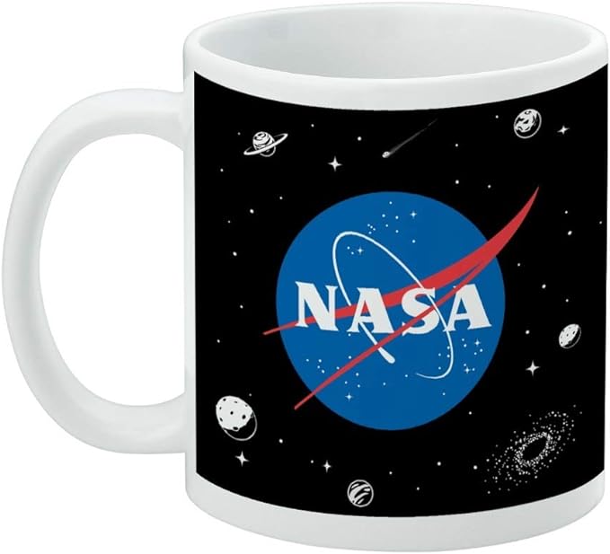 Mug featuring design named NASA - Classic Meatball Logo Mug, product image 2 of 3