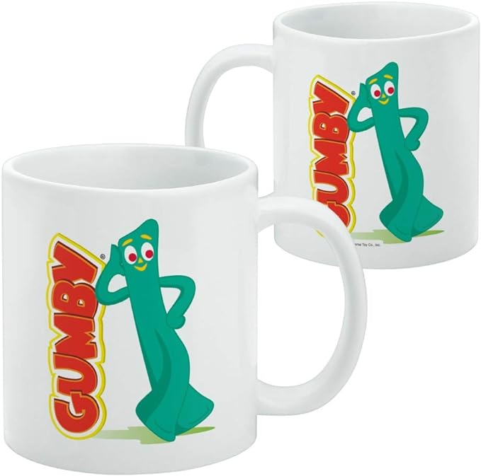 Gumby - Leaning on Logo Mug