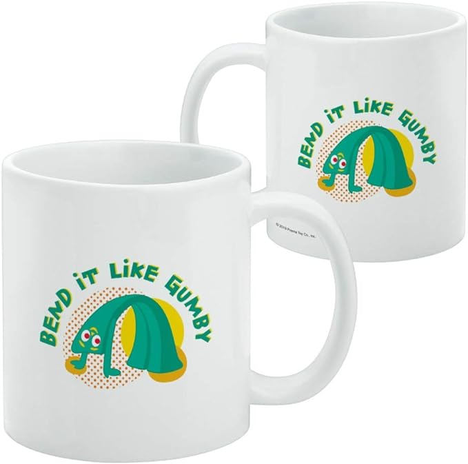 Mug featuring design named Gumby - Bend it Like Gumby Mug, product image 2 of 3