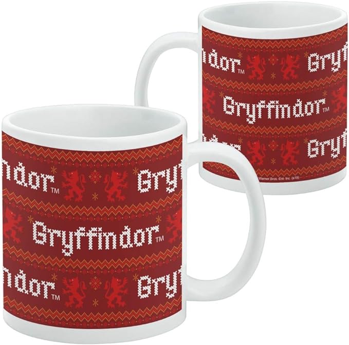 Mug featuring design named Harry Potter - Gryffindor Sweater Mug, product image 2 of 3