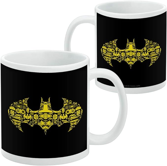 Mug featuring design named Batman - Batman Icons Logo Mug, product image 2 of 3
