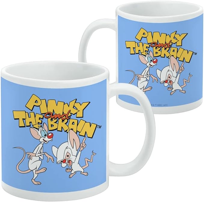Animaniacs - Pinky & The Brain Logo Mug