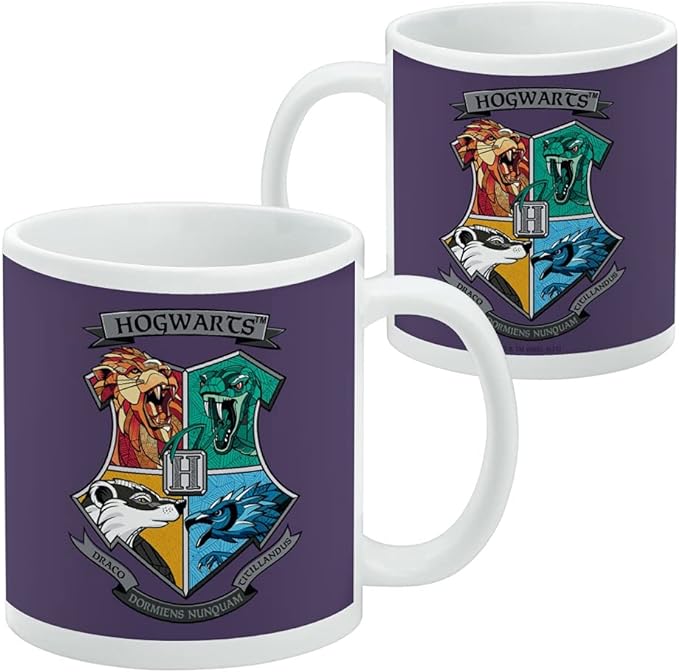 Harry Potter - Hogwarts Houses Stained Glass Mug