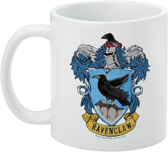 Harry Potter - Painted Ravenclaw Crest Mug