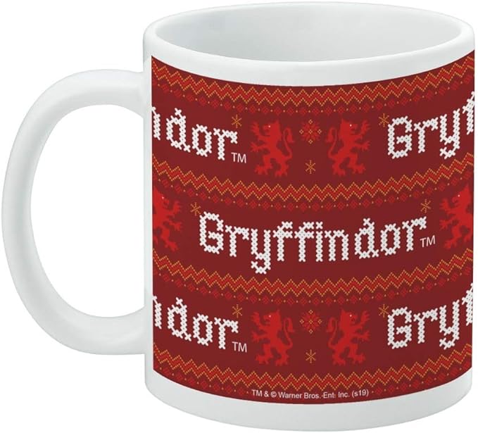 Mug featuring design named Harry Potter - Gryffindor Sweater Mug, product image 3 of 3