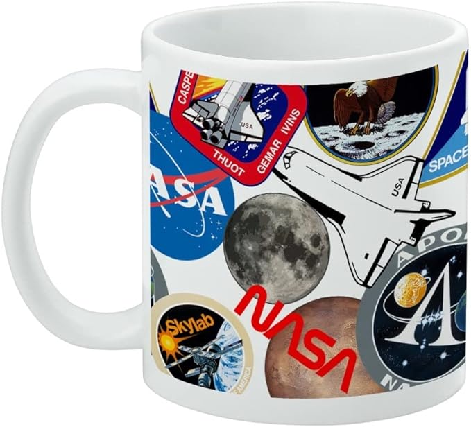 Mug featuring design named NASA - Collage Mug, product image 2 of 3