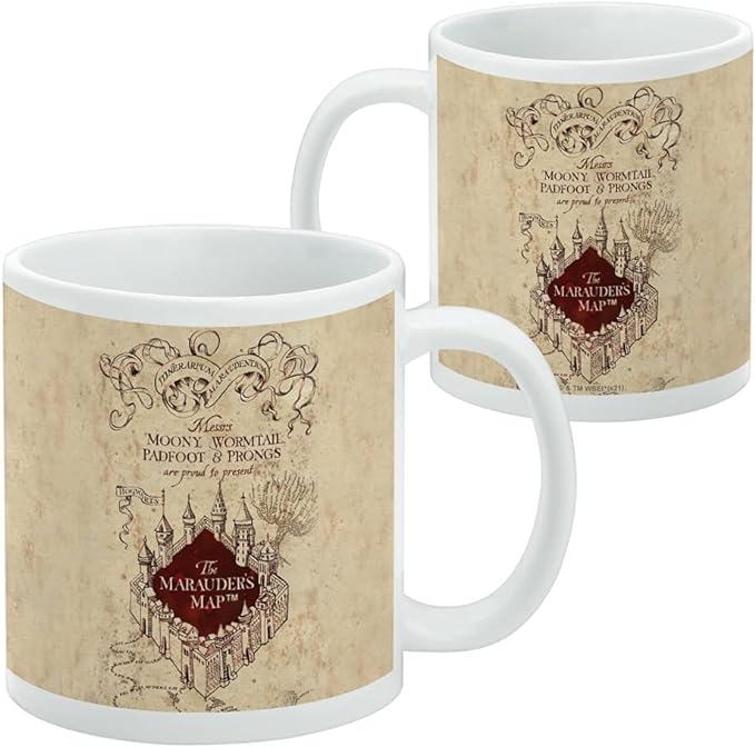 Mug featuring design named Harry Potter - Marauders Map Mug, product image 2 of 3