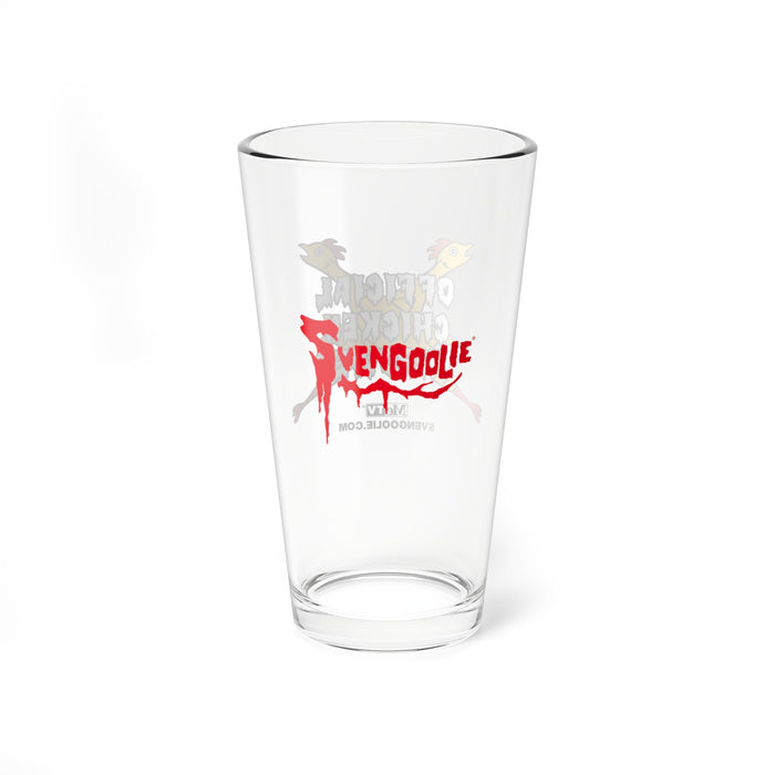 Svengoolie® Official Chicken Thrower Pint Glass