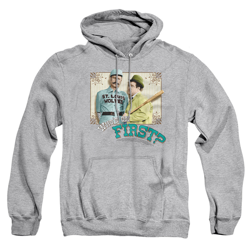 Hoodie featuring design named Abbott & Costello - Who's on First