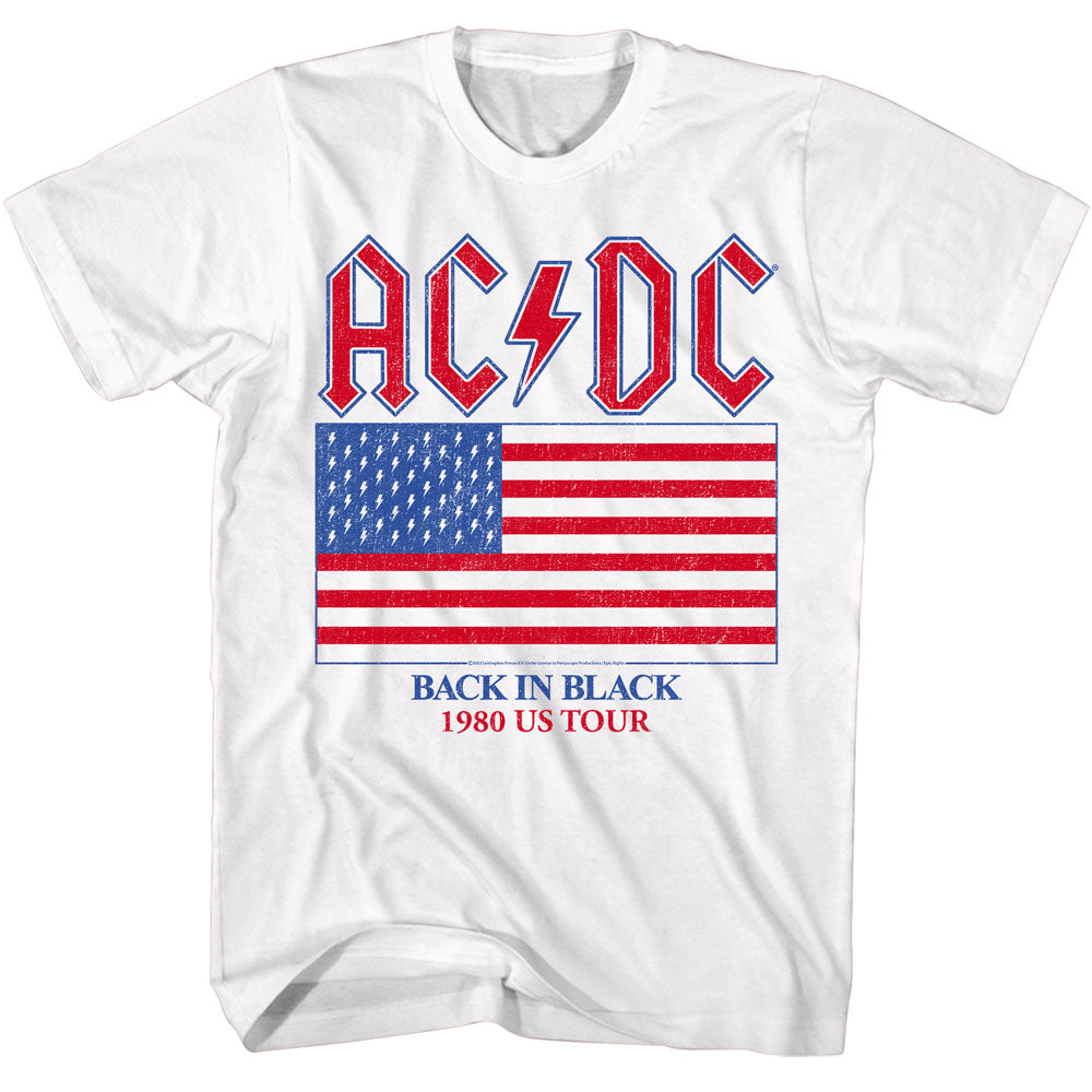 AC/DC - '80 U.S. Tour Flag - Vimarsana News
