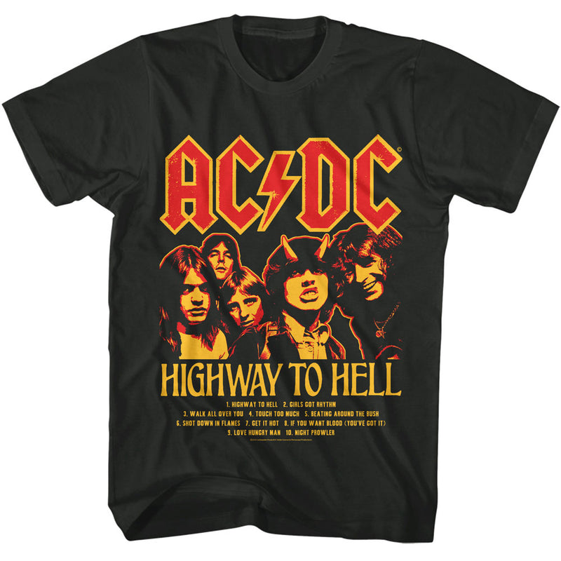 AC/DC - HWTH Tracklist