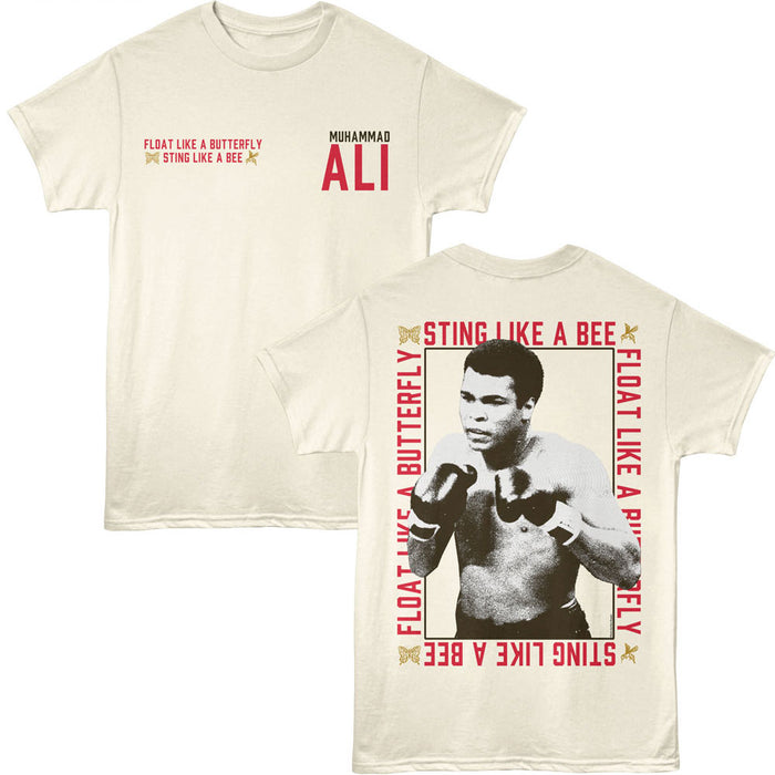 Muhammad Ali - Float & Sting Frame (Front & Back)