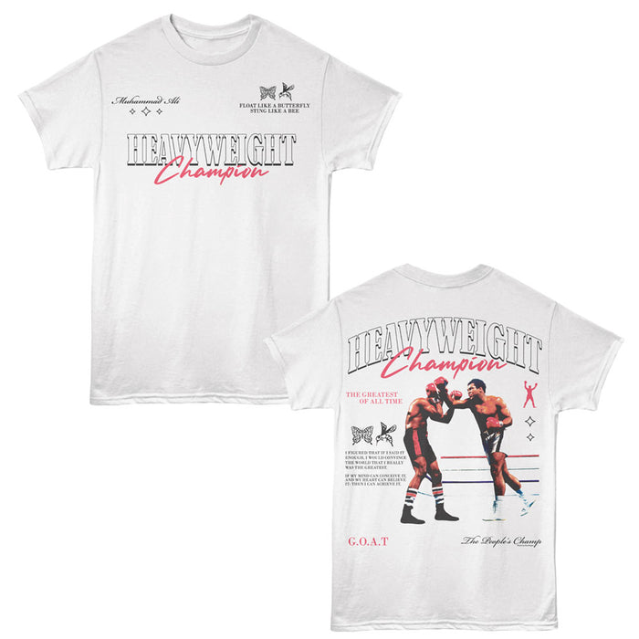 Muhammad Ali - Heavyweight Champion (Front & Back)