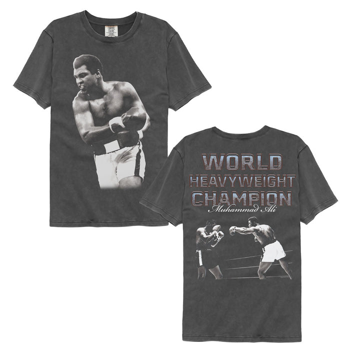 Muhammad Ali - World Champ (Comfort Colors) (Front & Back)