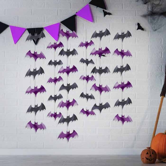 Bats Hanging String Halloween Decoration
