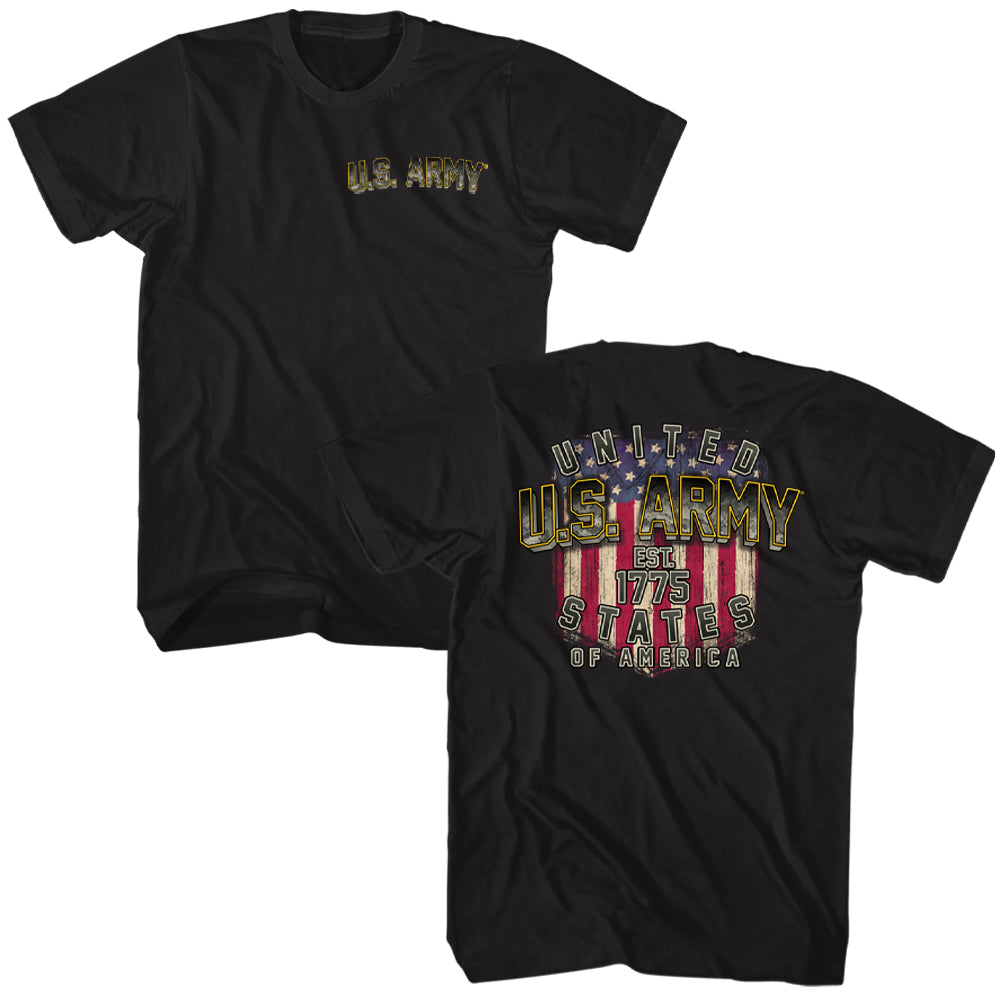 United States Army - Army and Flag (Front & Back) - Vimarsana News