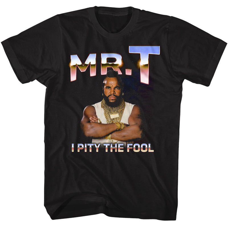 T-Shirt featuring design named Mr. T - Metallic