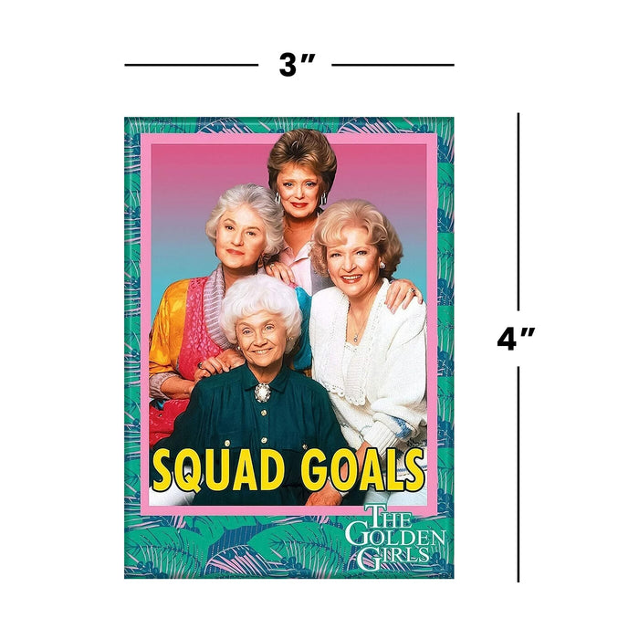 The Golden Girls "Squad Goals" 2.5" x 3.5" Magnet