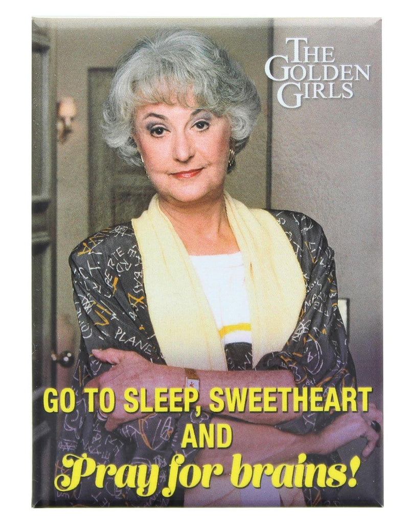 The Golden Girls Dorothy Pray For Brains 2.5 x 3.5 Inch Magnet product image 1 of 3