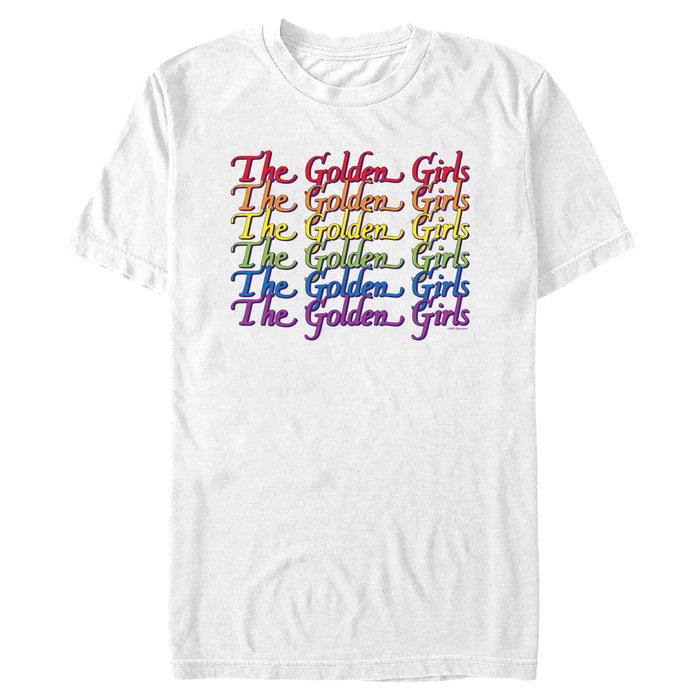 The Golden Girls Golden Girls Rainbow Logo