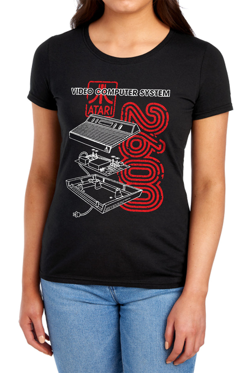 T-Shirt featuring design named Atari - 2600 System, product image 2 of 2