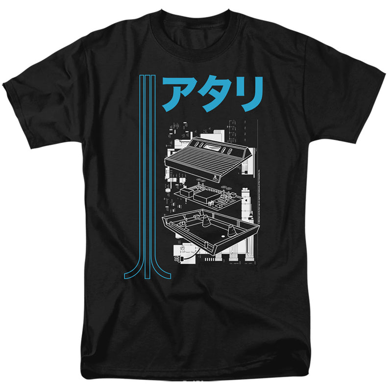 T-Shirt featuring design named Atari - Japanese Schematics, product image 1 of 2