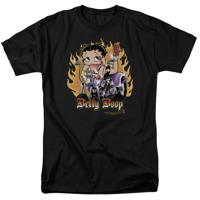 Betty Boop - Biker Flames