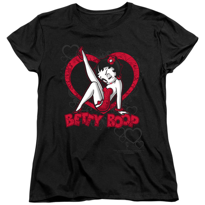 Betty Boop - Scrolling Hearts