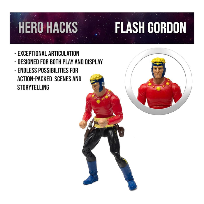 Flash Gordon Hero H.A.C.K.S. Action Figure | Comic Flash