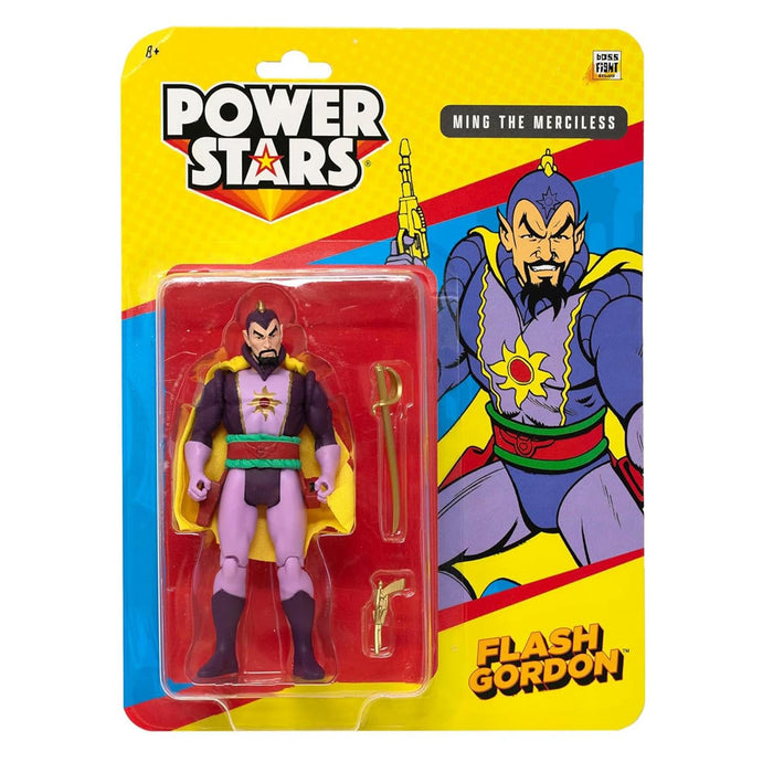 Flash Gordon Power Stars 5 Inch Action Figure | Ming the Merciless