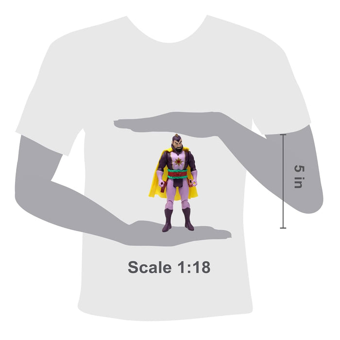 Flash Gordon Power Stars 5 Inch Action Figure | Ming the Merciless