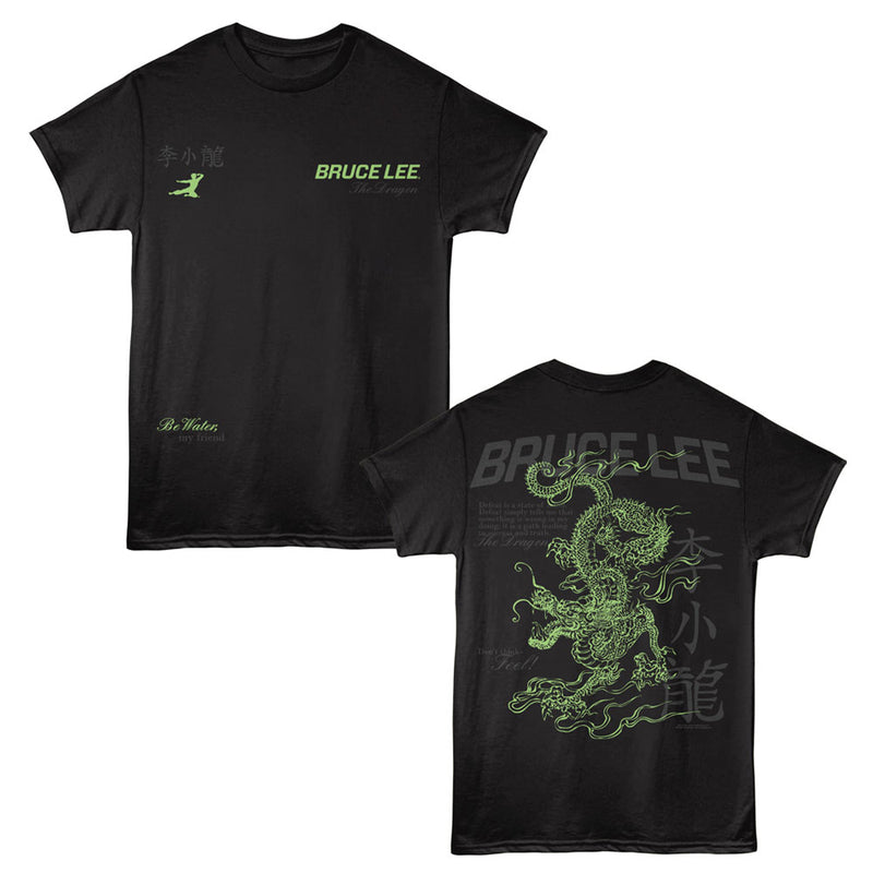 T-Shirt featuring design named Bruce Lee - Dragon (Front & Back)