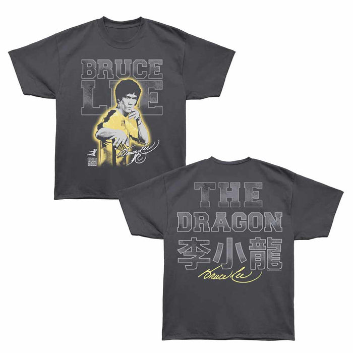 Bruce Lee - The Dragon Large Font (Oversized) (Front & Back)