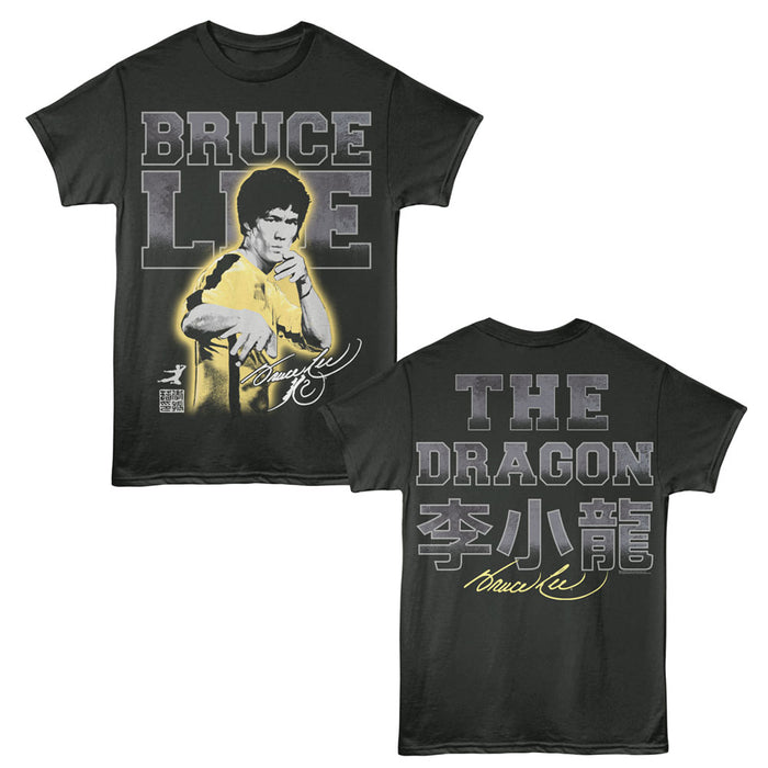 Bruce Lee - The Dragon Large Font (Front & Back)